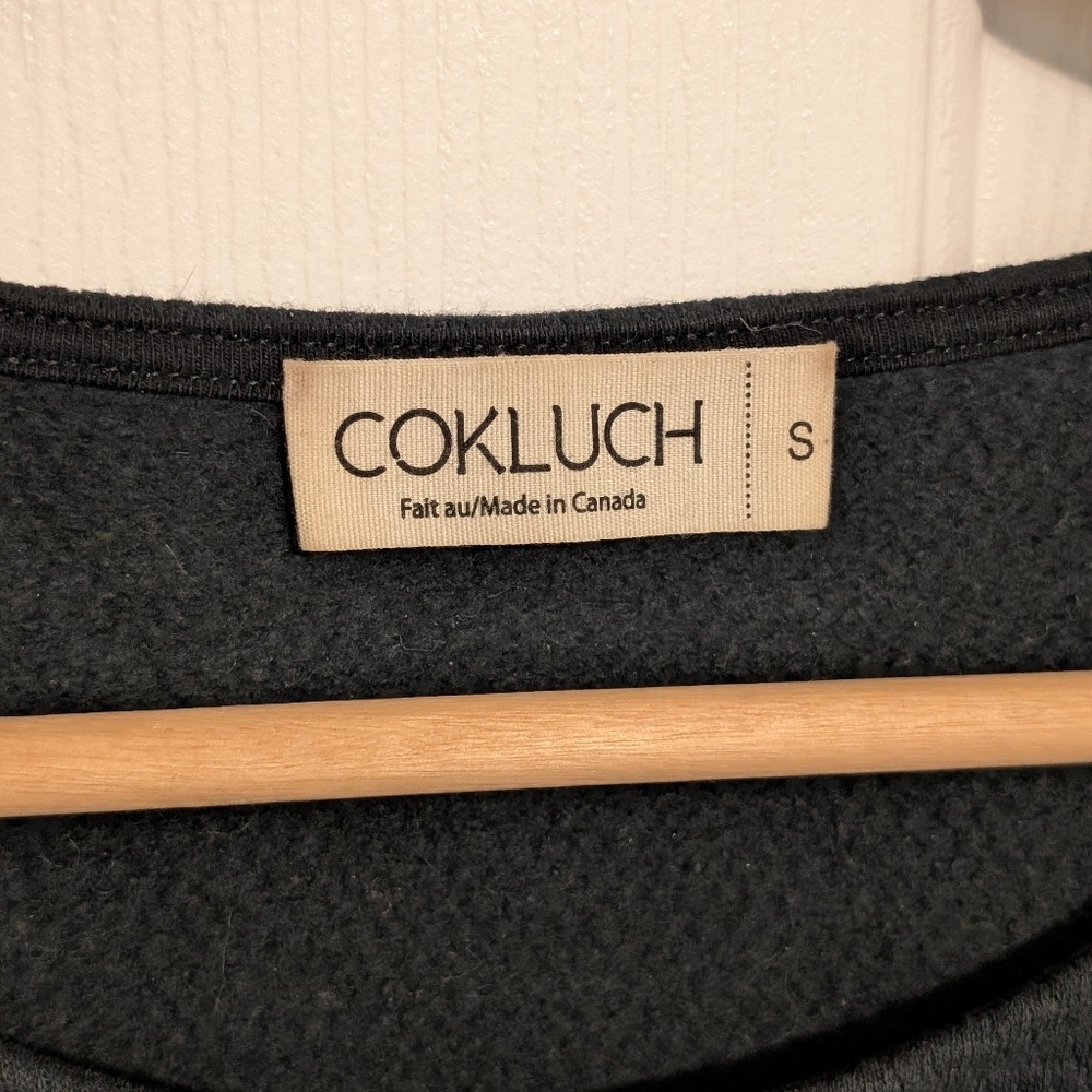 Women's Dark Green Cropped Cokluch Sweater